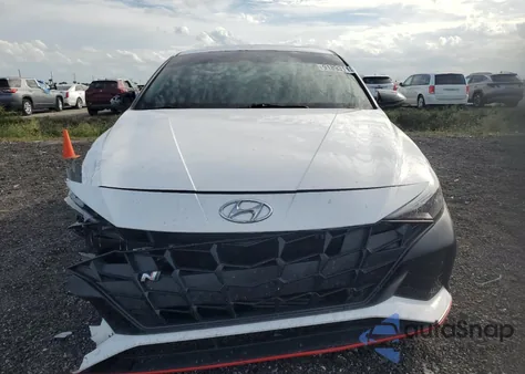 2023 Hyundai Elantra N z USA, uszkodzony, nr VIN KMHLW4AK7PU016486